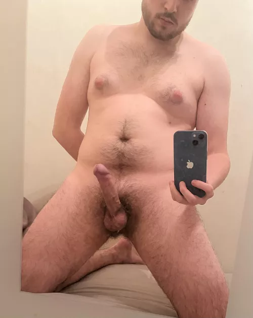 Wanna sit on my beard or my boner?