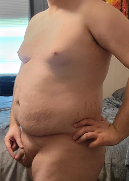 Was told I have to show my pathetic little dick here