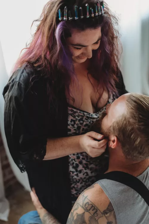 You think you can take him from me?..... it’s okay I’ll share 😏😘