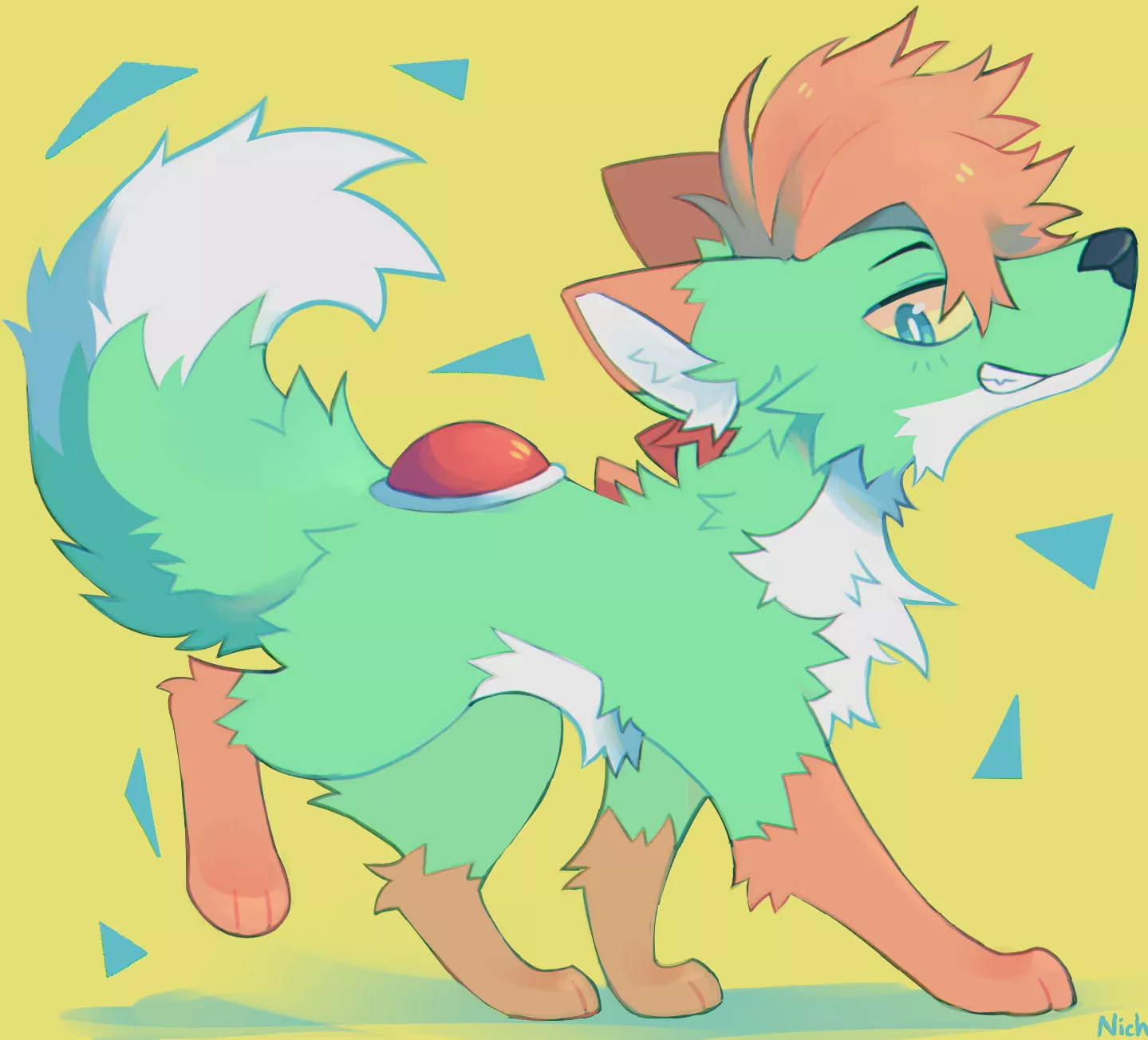 Art for @yoshiwolfox!!