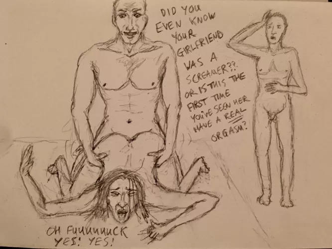 Can’t stop sketching this evening it’s so addictive 😳