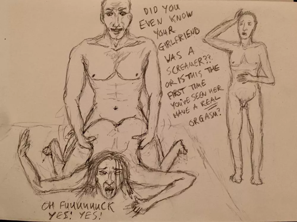 Can’t stop sketching this evening it’s so addictive 😳