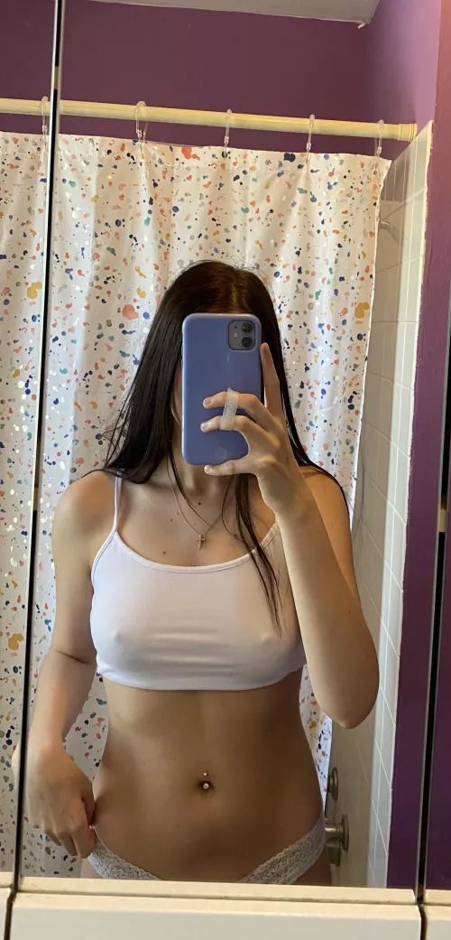 Do you think God would mind if I went out in public with no bra on?