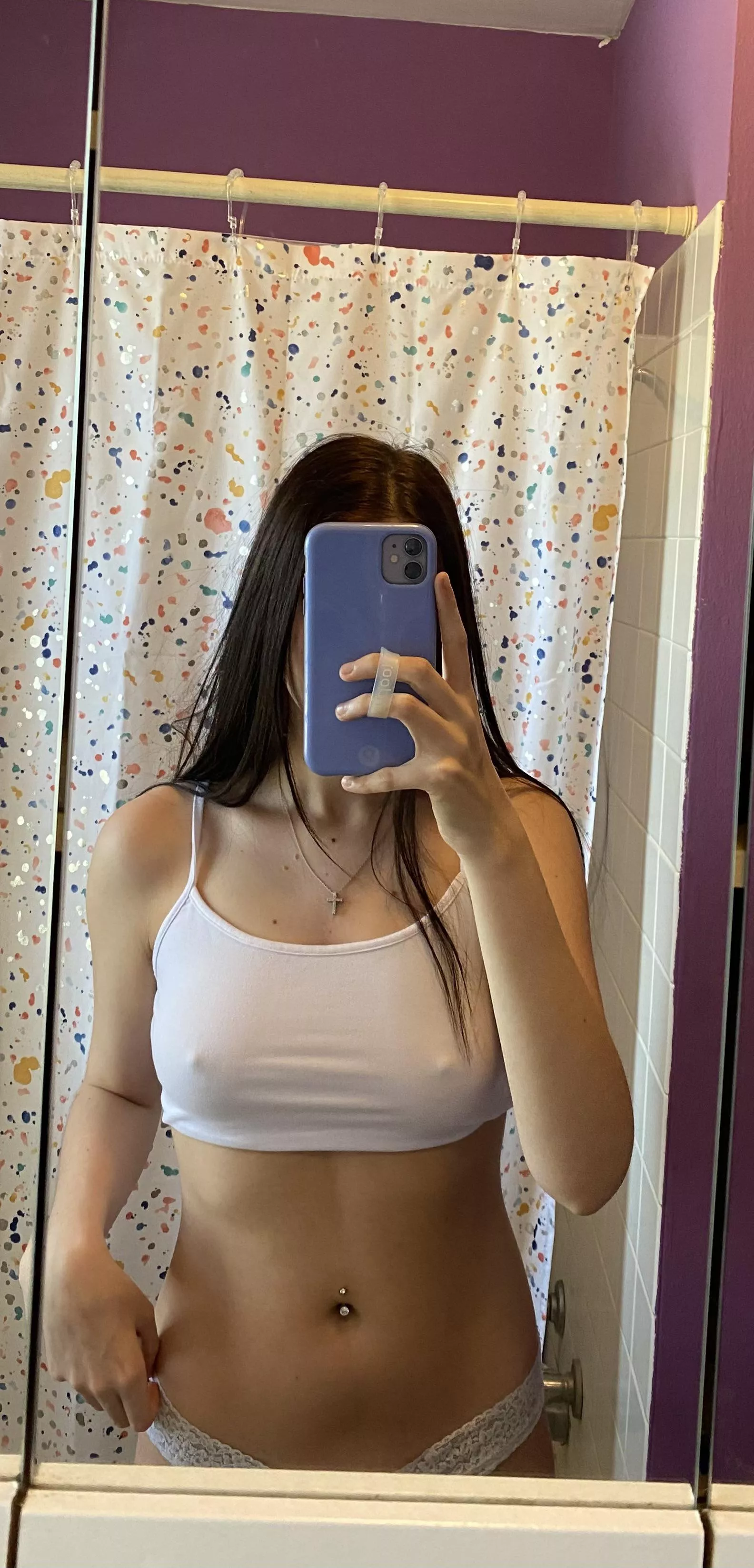 Do you think God would mind if I went out in public with no bra on?