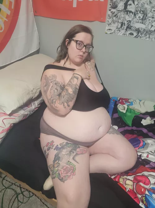 enjoying my natural body