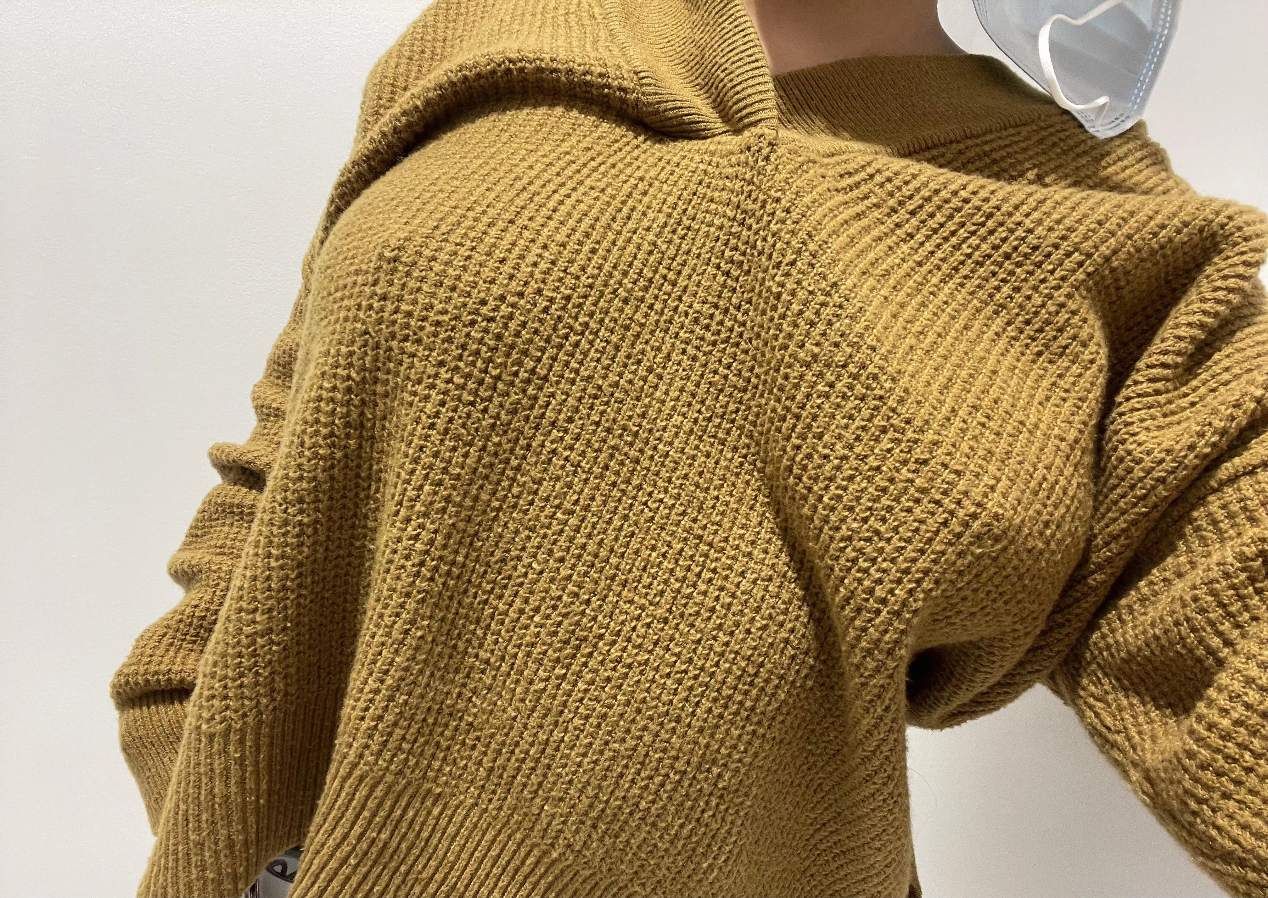 Even a sweater won’t hold me back