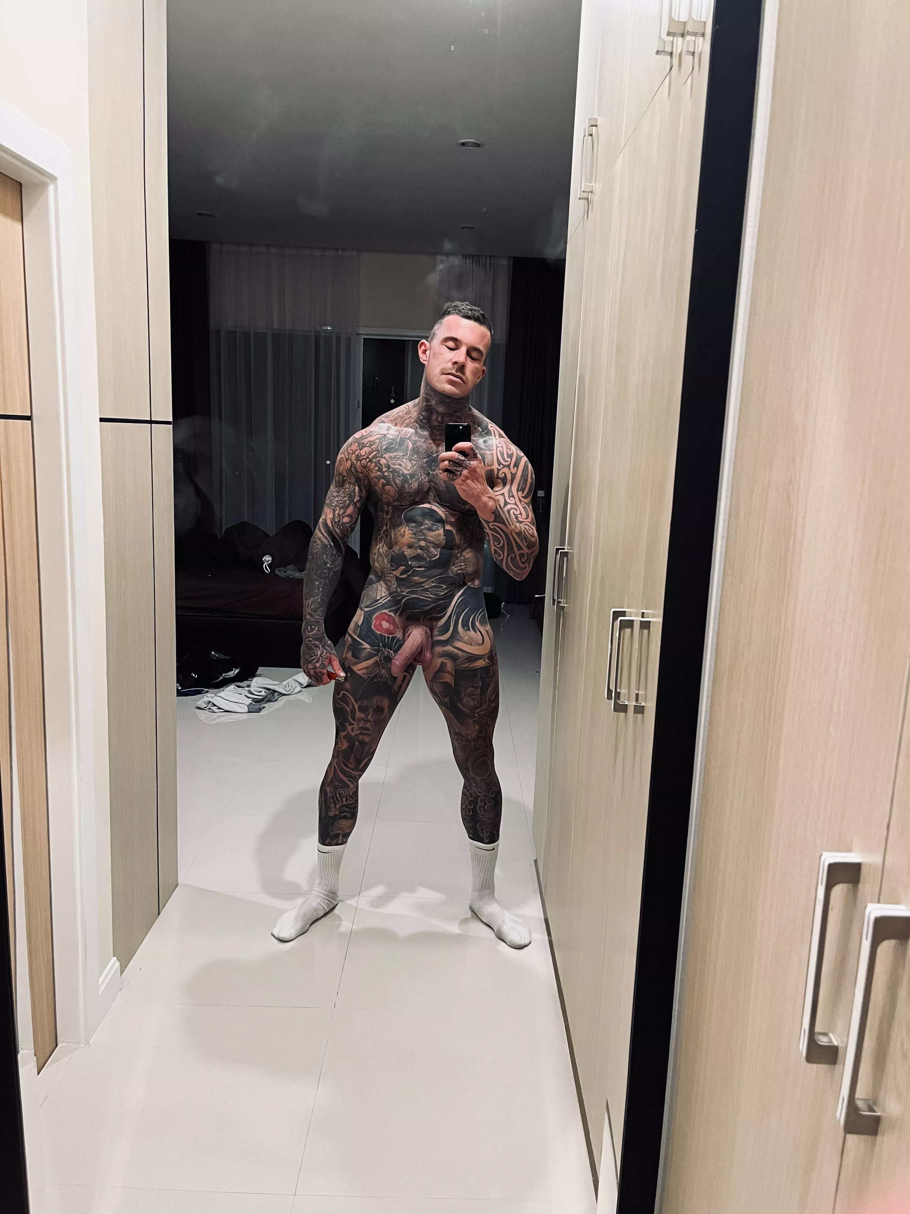 Ideas for dick tattoo? It’s the only spot I have left 😂