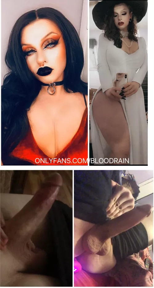 If you’re good and make my cock cum over and over I’ll cover you in my black lipstick. Deal? ;)