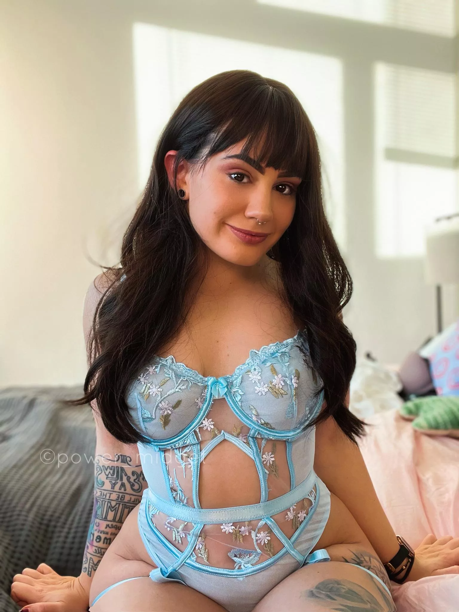 Is blue my colour? 😋 [f]