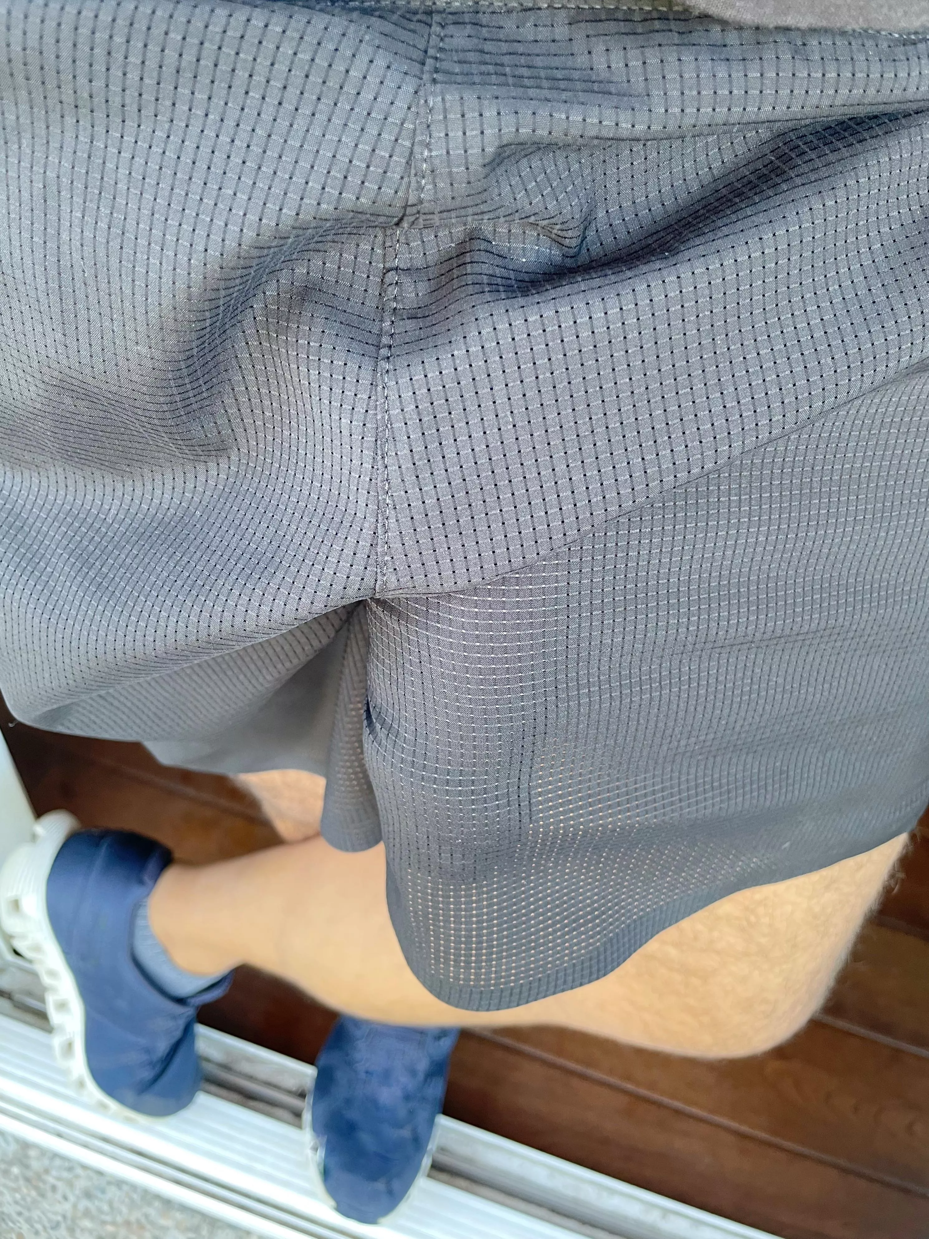 (M) wore these to the gym not realizing they’re see through.