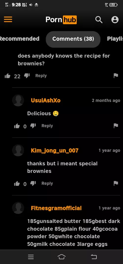 Mmmmm... Brownies 🤤