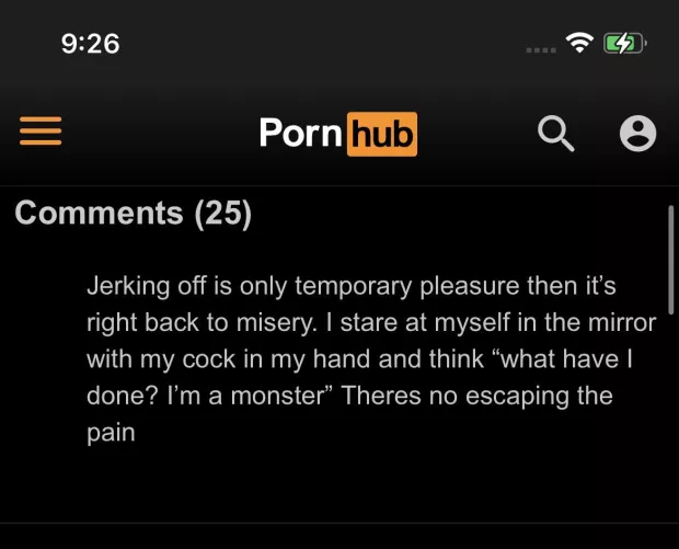 No escaping the pain