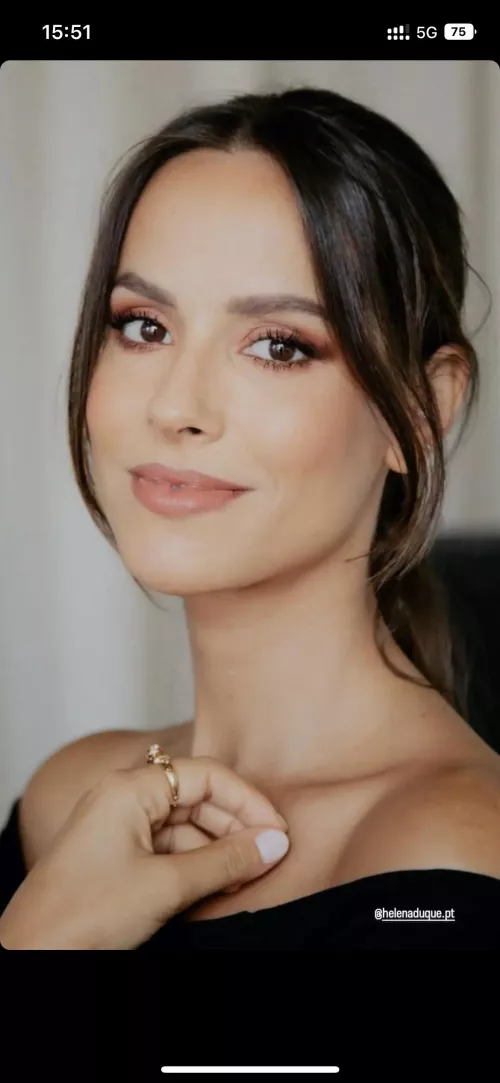 Portuguese actress Mariana Monteiro