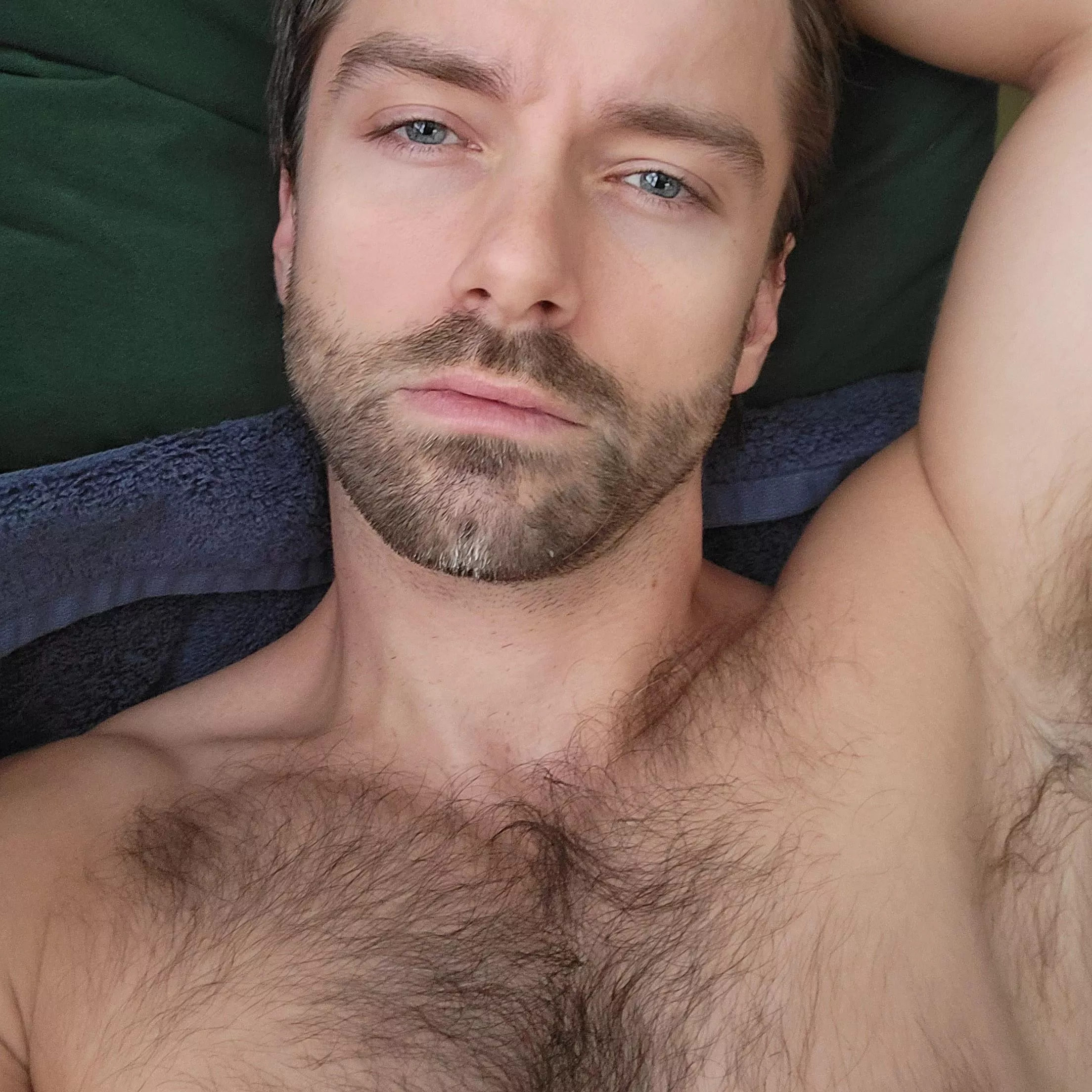 run ur hands through it 😏