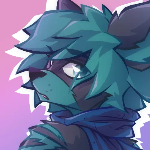 Shoulder up comm for @slushsterr on tt (art by me)