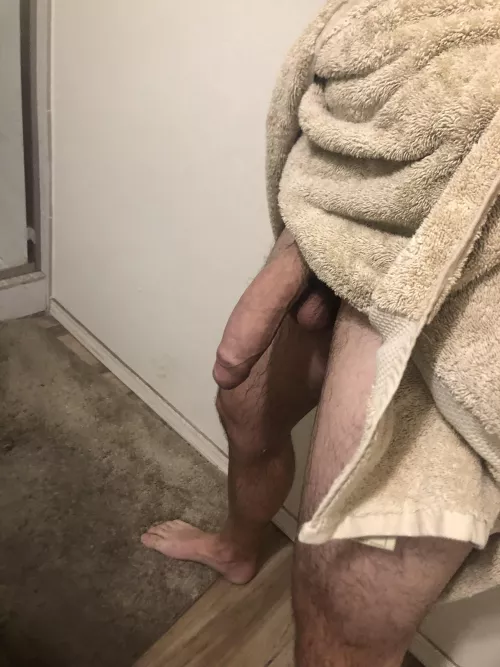 Under the towel(;