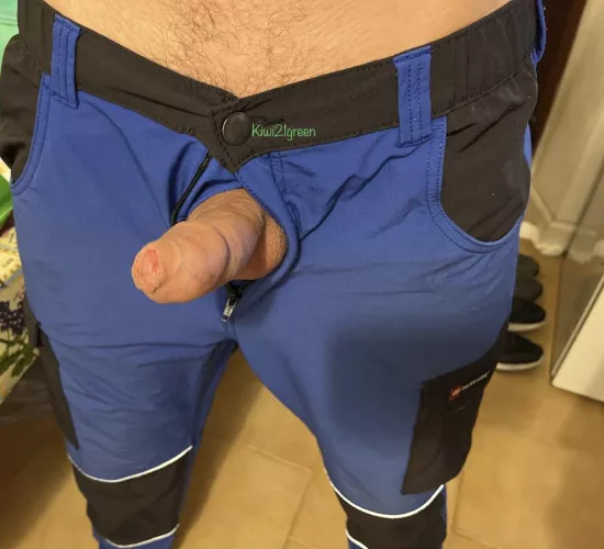 When I get back from work you have to welcome me on my knees