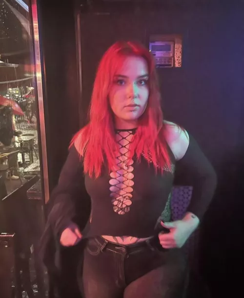 A bra would ruin the look