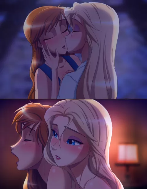 Anna x Elsa (Mego Yang / Melody54773473)
