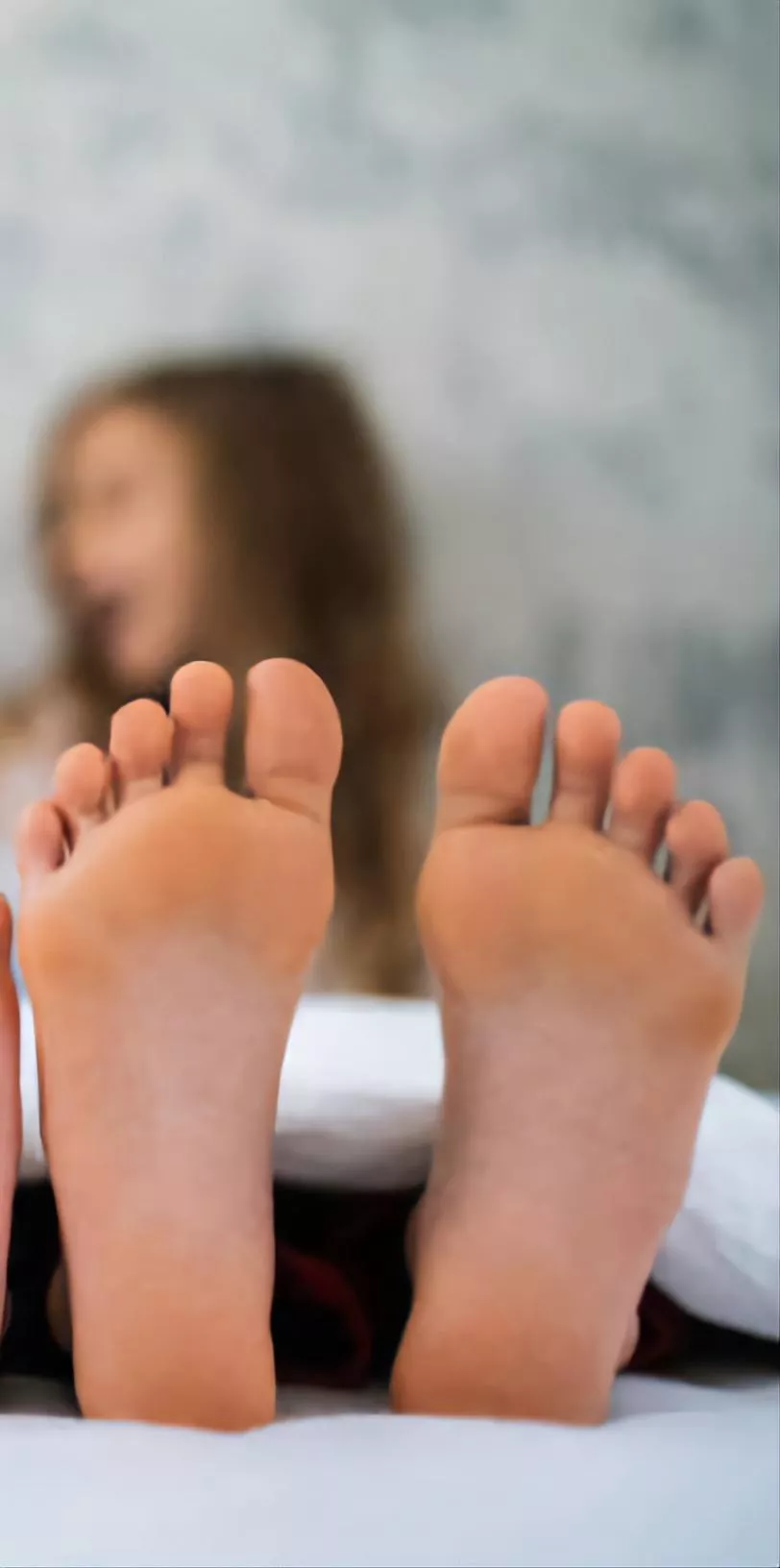 Bare feet