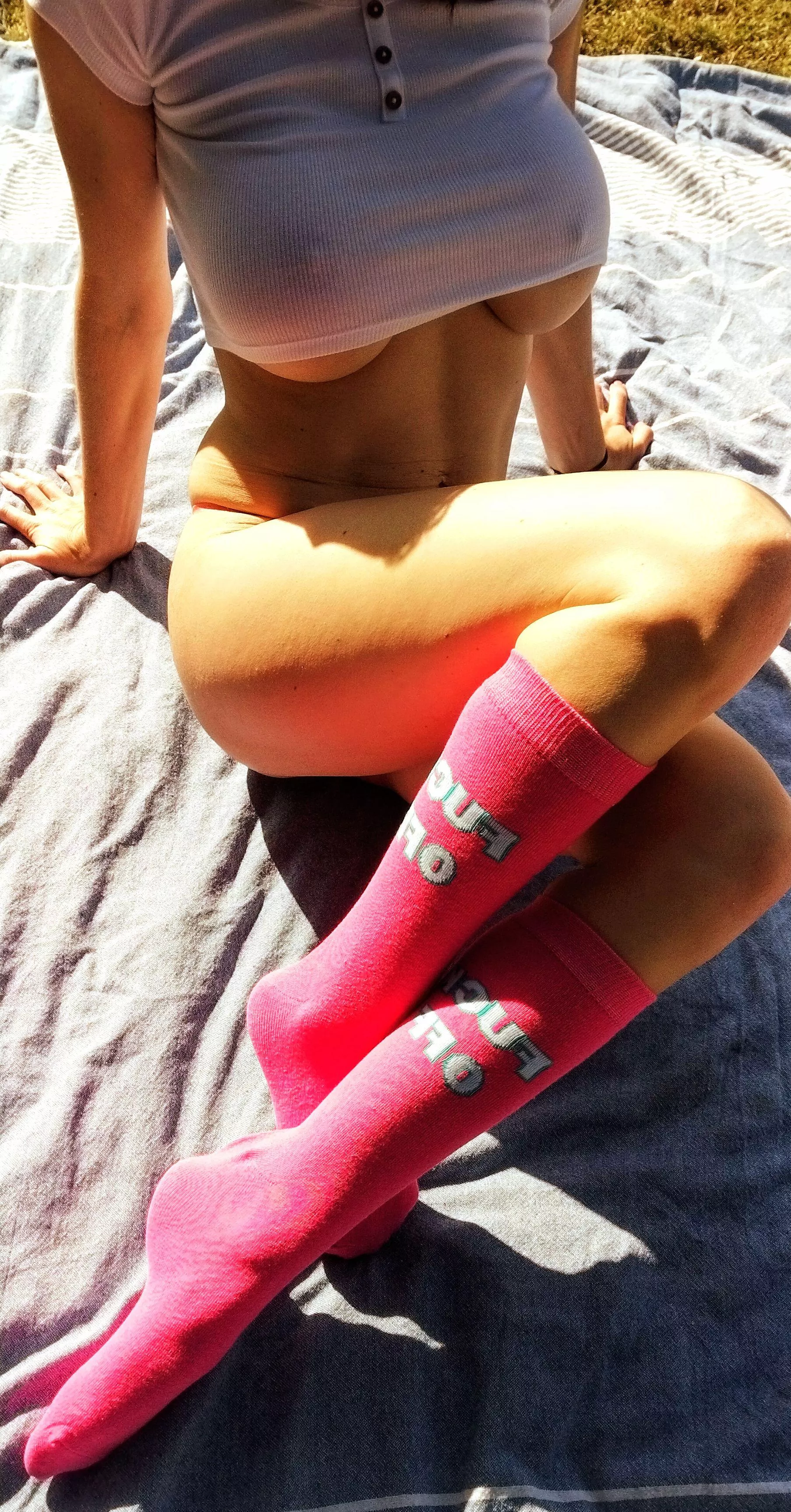 [female]. I need to change the socks to Fuck me 😉