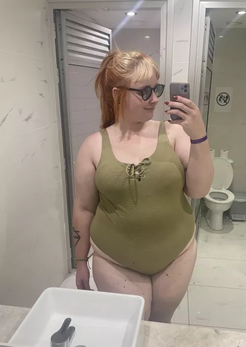 I definitely got a reaction from people by the pool