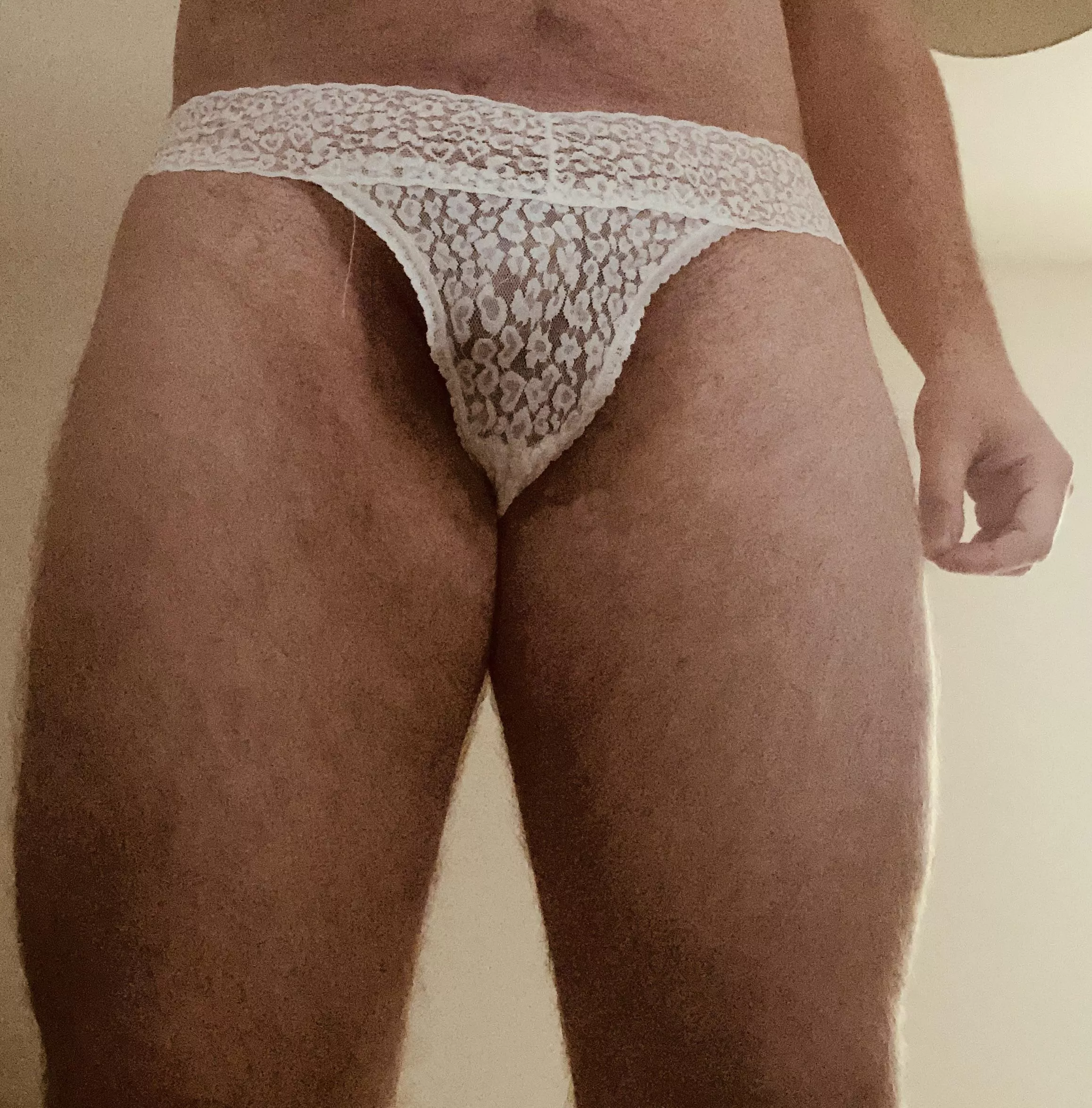 I thought the white made me look innocent daddy.