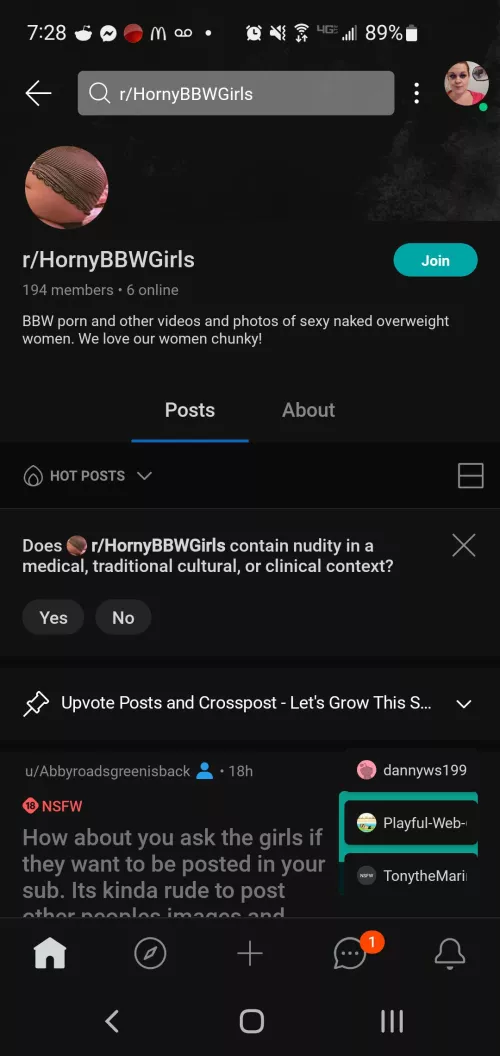 just thought everyone should know this sub is taking our content and posting it to their sub. Personally I don't like being posted somewhere else without my knowledge