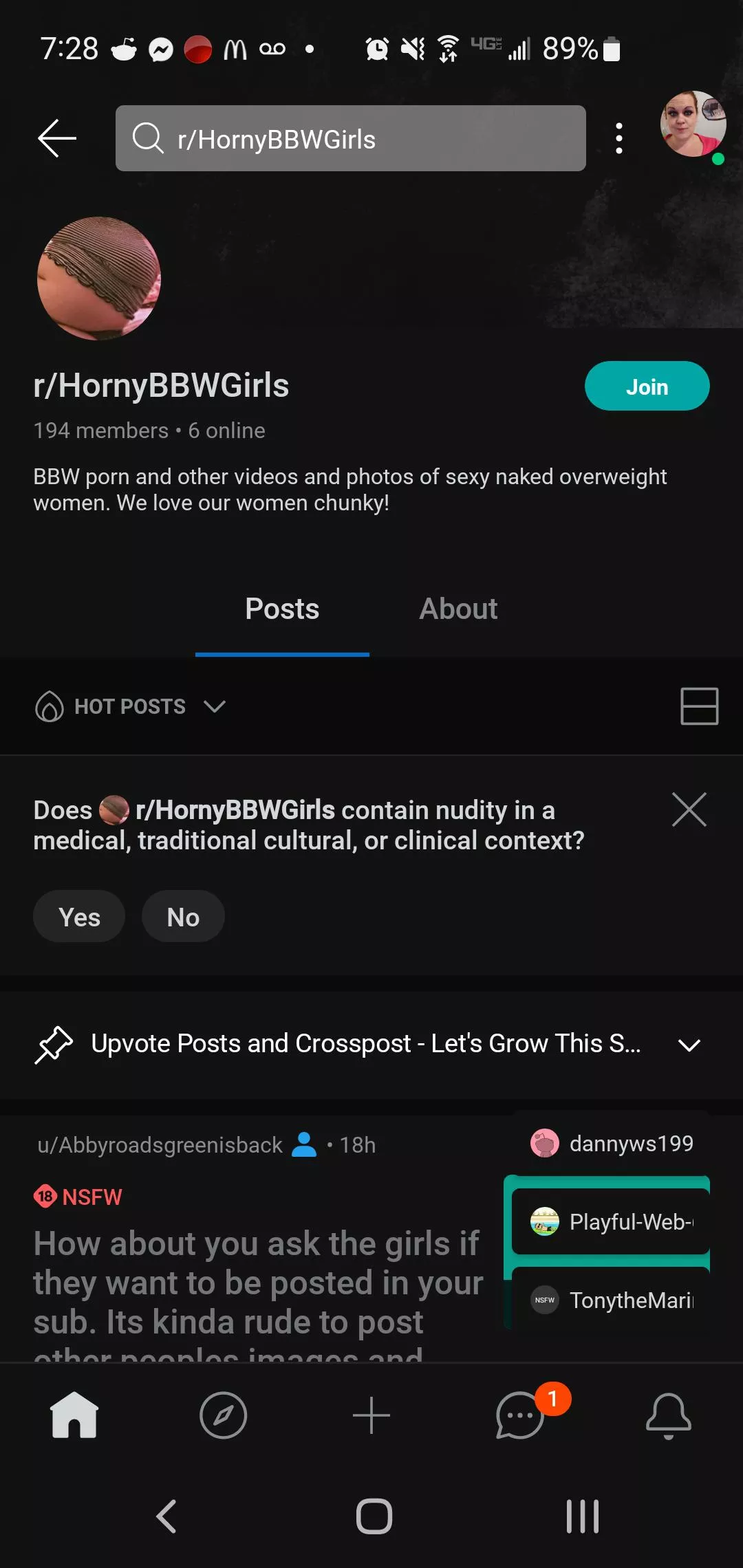 just thought everyone should know this sub is taking our content and posting it to their sub. Personally I don't like being posted somewhere else without my knowledge