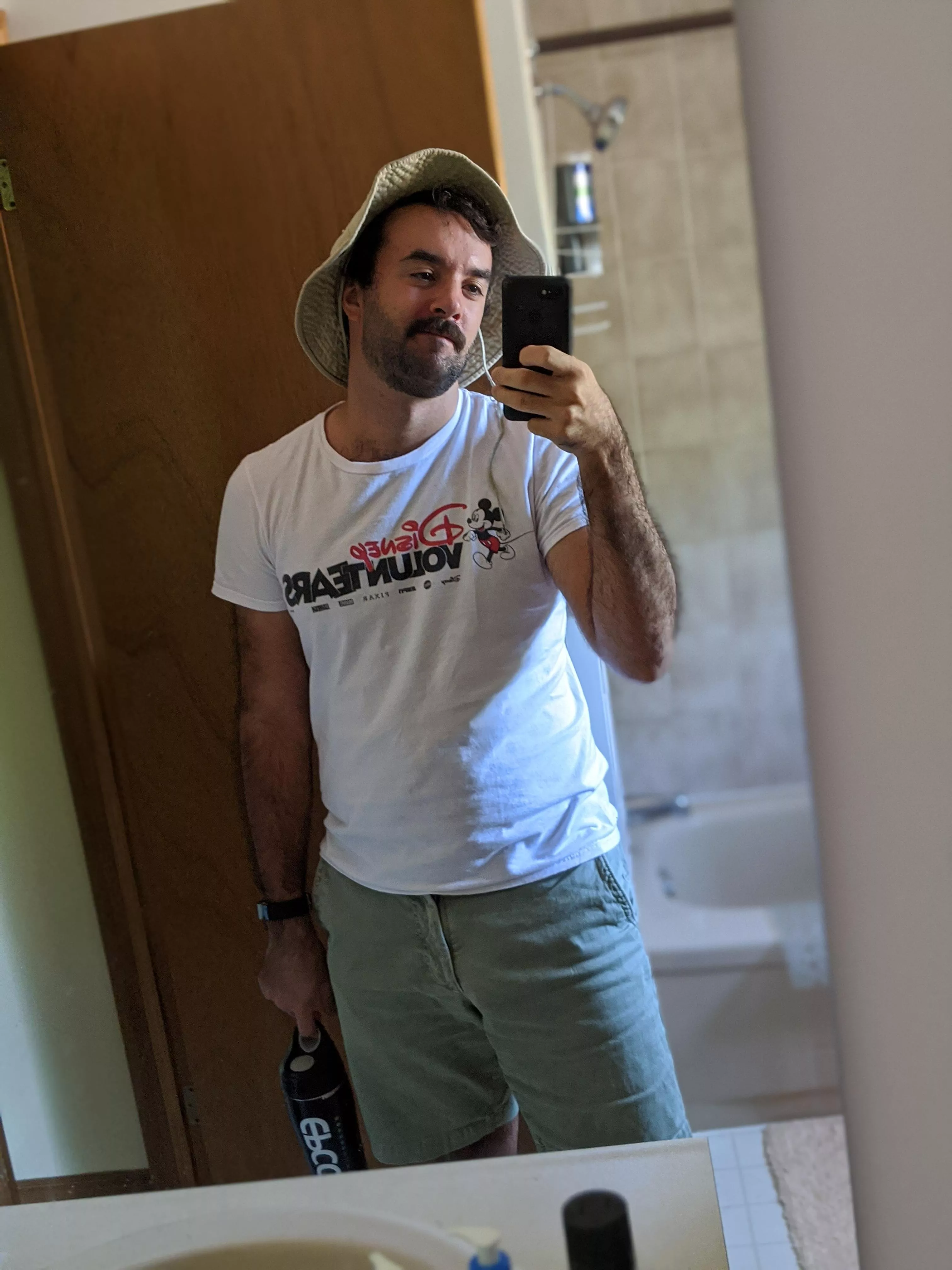 Kind of missing the moustache look