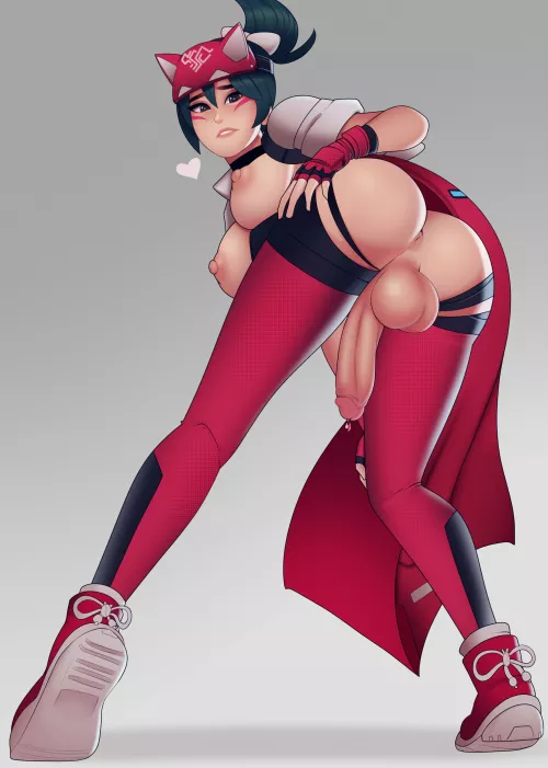 Kiriko loves letting it hang