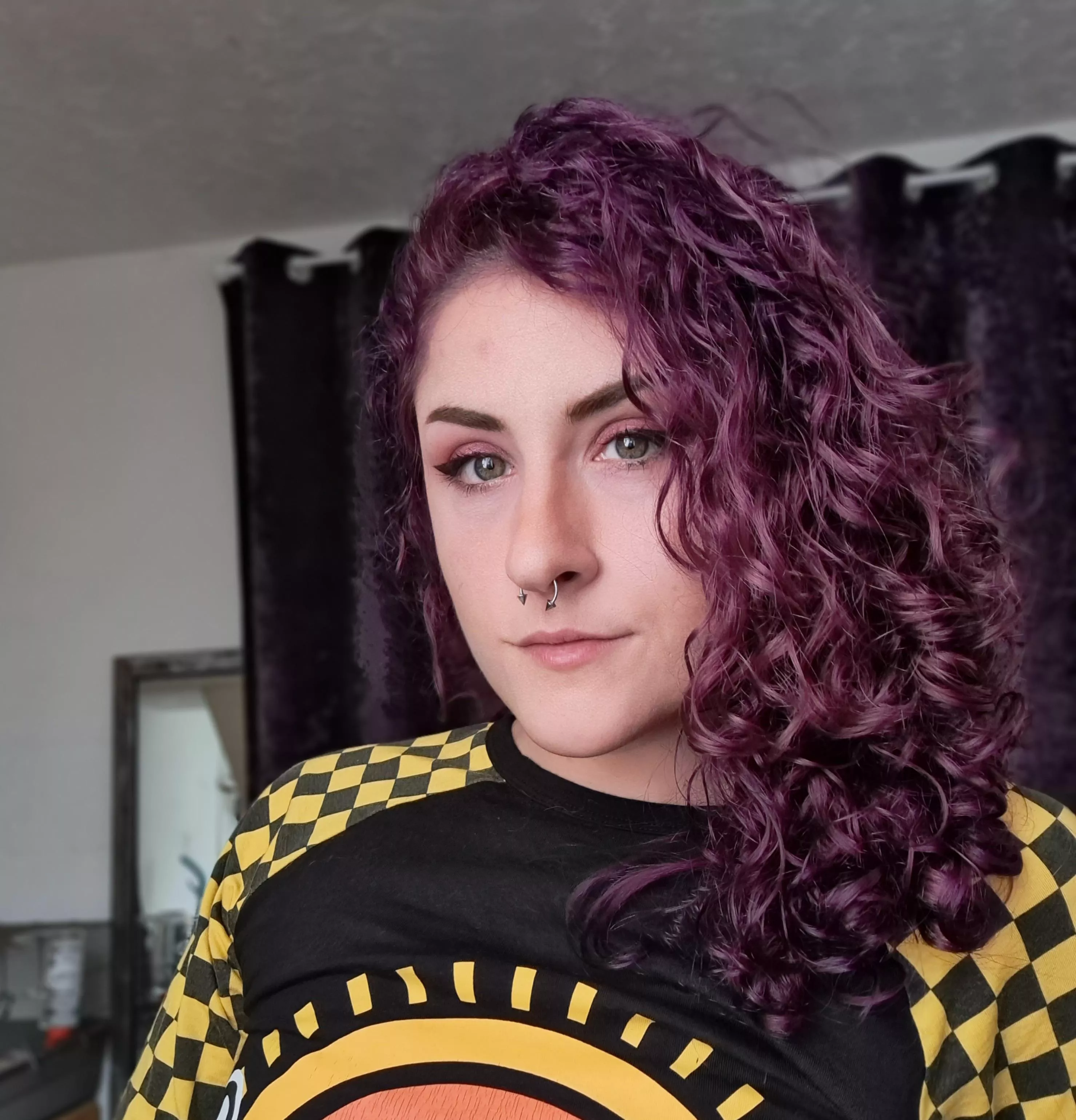 My curls are getting long 💗