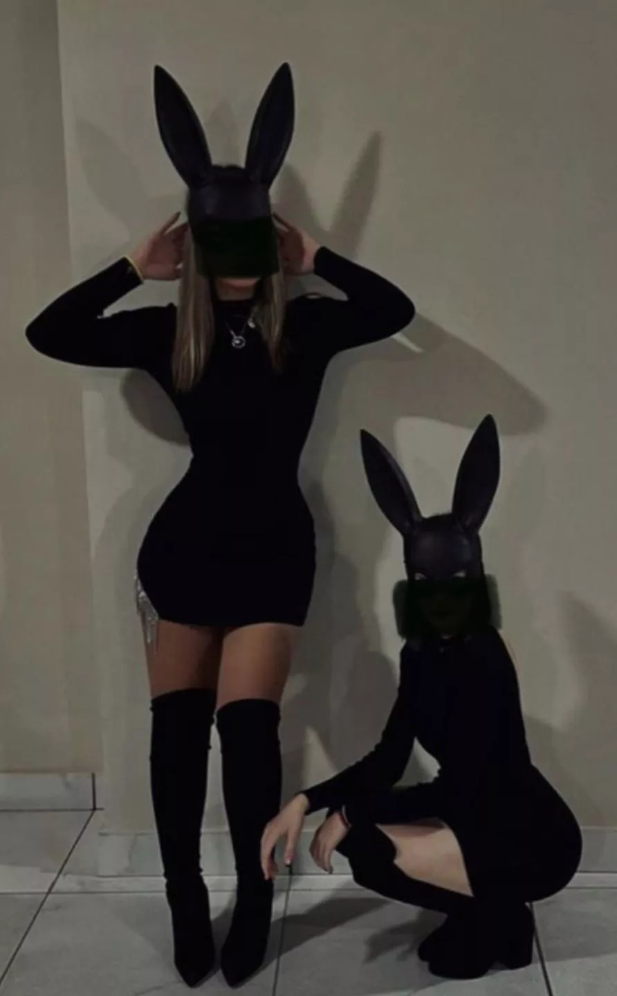 My stepsister and I are ready for halloween💀😘