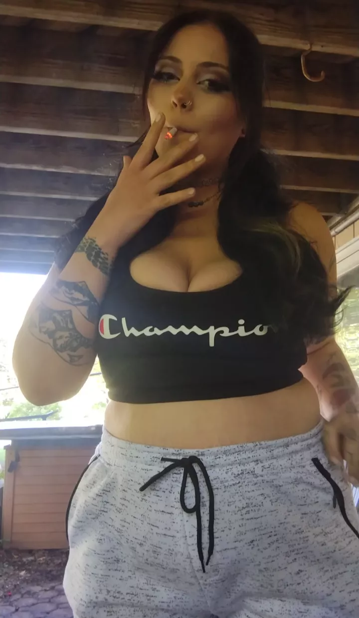 post workout bliss🖤