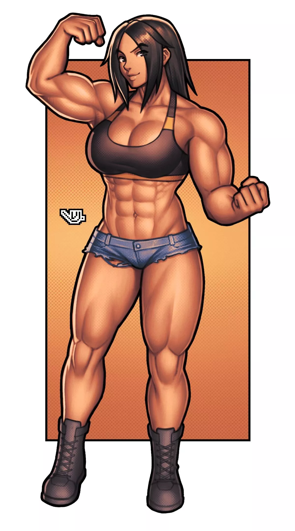 Sgt. Crisis OC Liza (@99VJ)