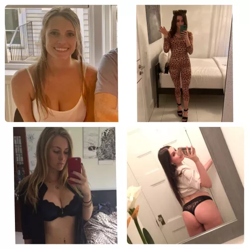 Sister, hot friend, and two exes. Pm me if you wanna see any more of them ;)