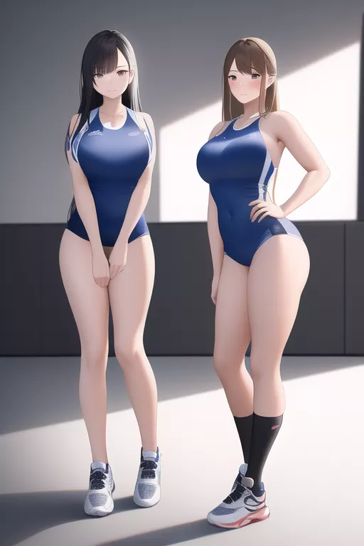 Track runners [ai-generated]