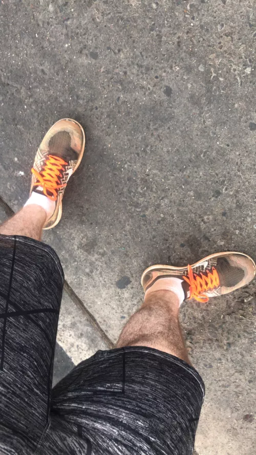 Walking in the dirt track was a mistake 😭