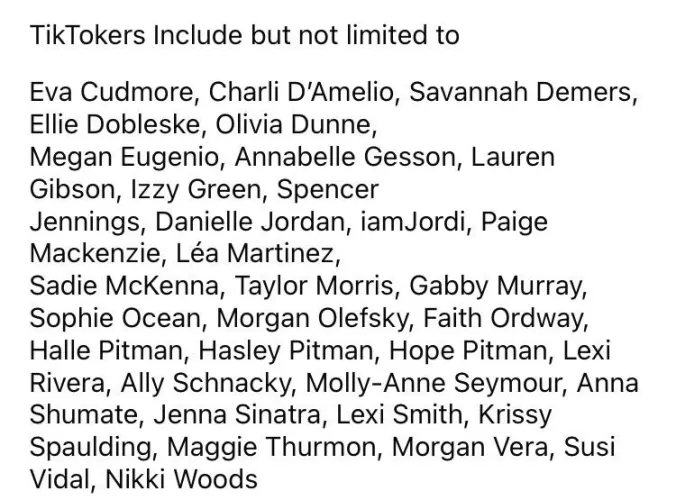 Want to discuss hot TikTokers with no limits? Here’s some of my favorites. DM if interested