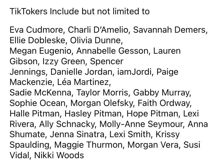 Want to discuss hot TikTokers with no limits? Here’s some of my favorites. DM if interested