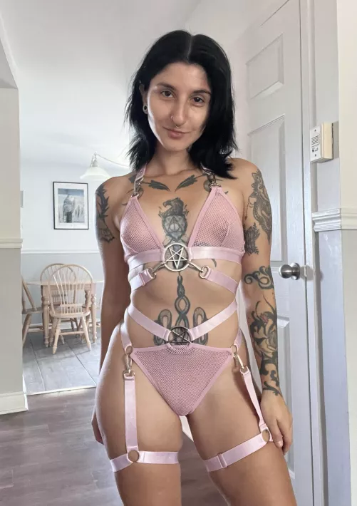 Would you keep the lingerie on while smashing me?