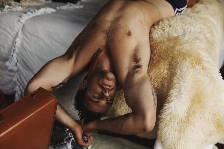 You come home from a long day and I’m layin there like this ;)