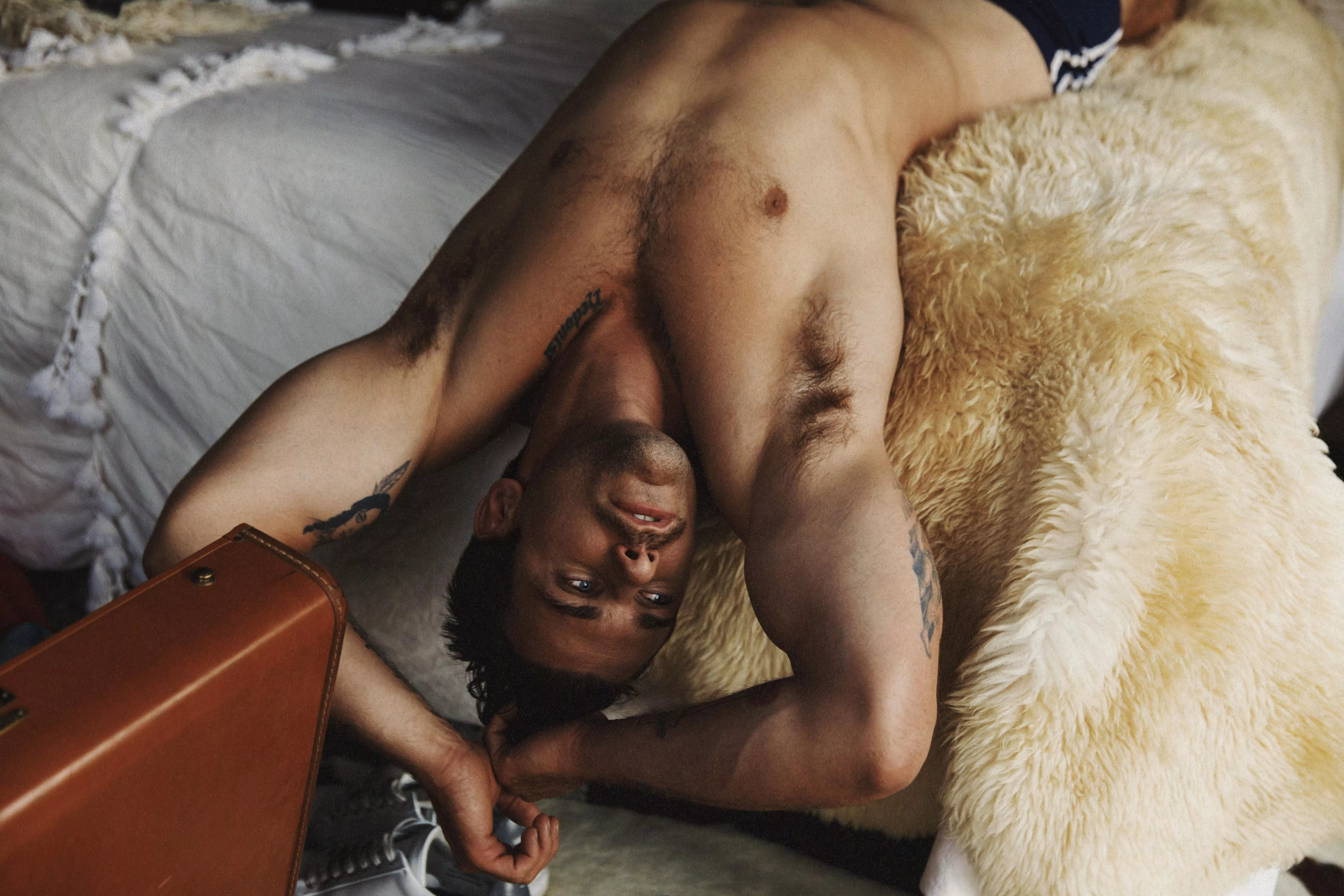 You come home from a long day and I’m layin there like this ;)