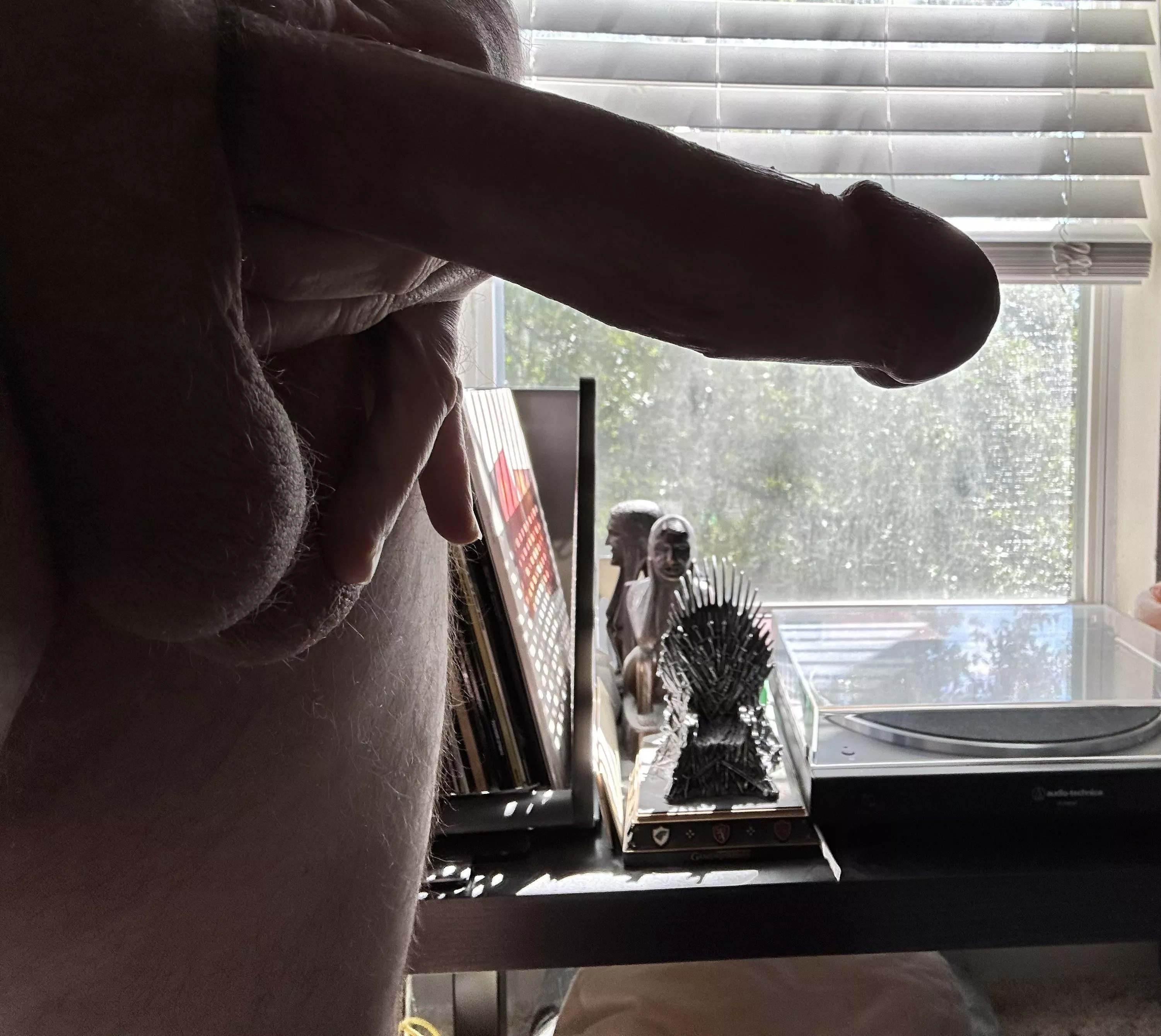 [43] would you come up to my window if you saw me walking around?