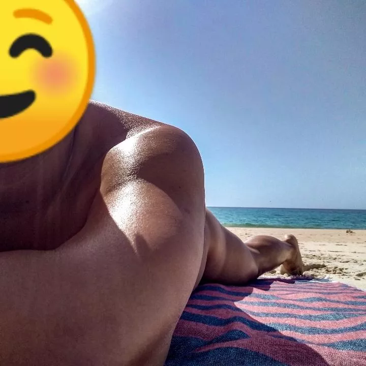 Amazing beach day! ☺️