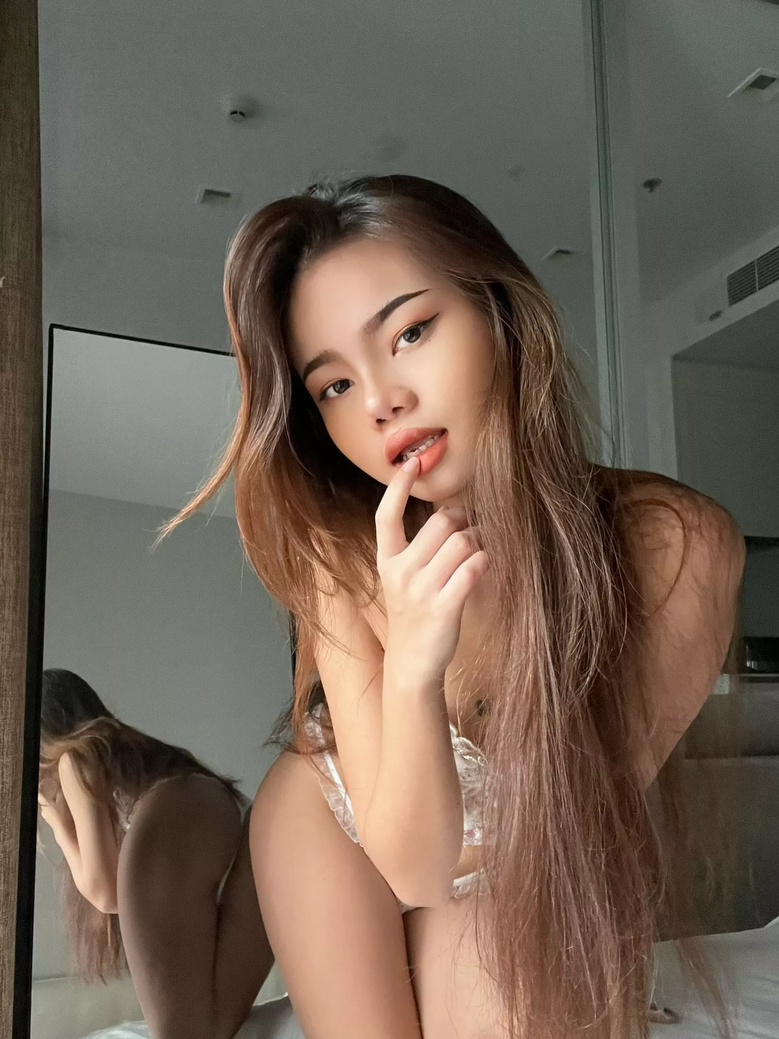 Are you strong enough to lift me up onto your cock?