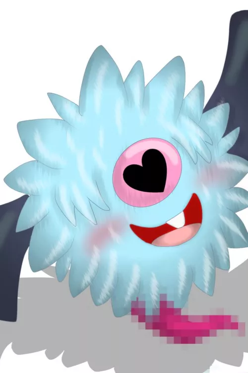 Catch them all challenge #527 - Woobat (pink no tori)