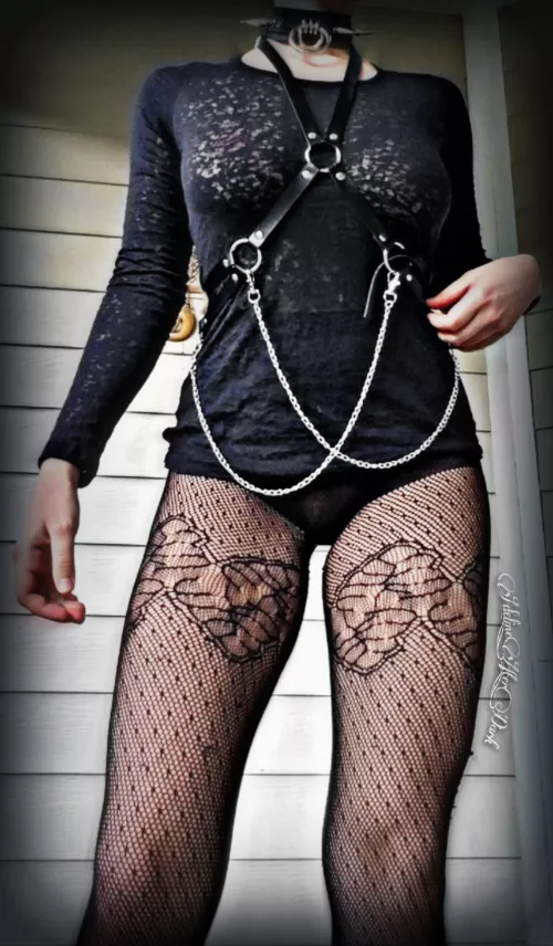 Fishnets + Chains