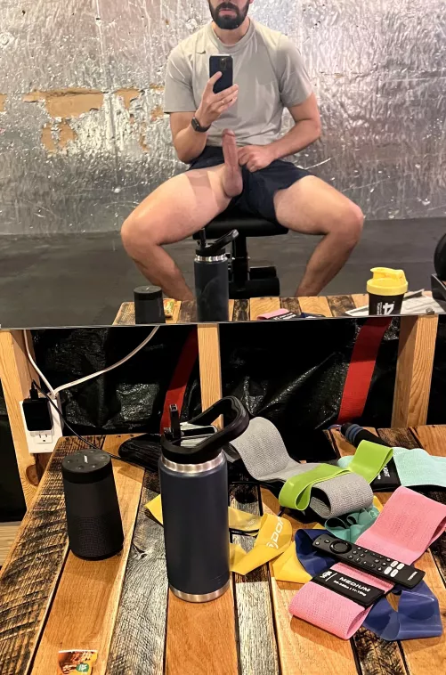 Hard workout this morning