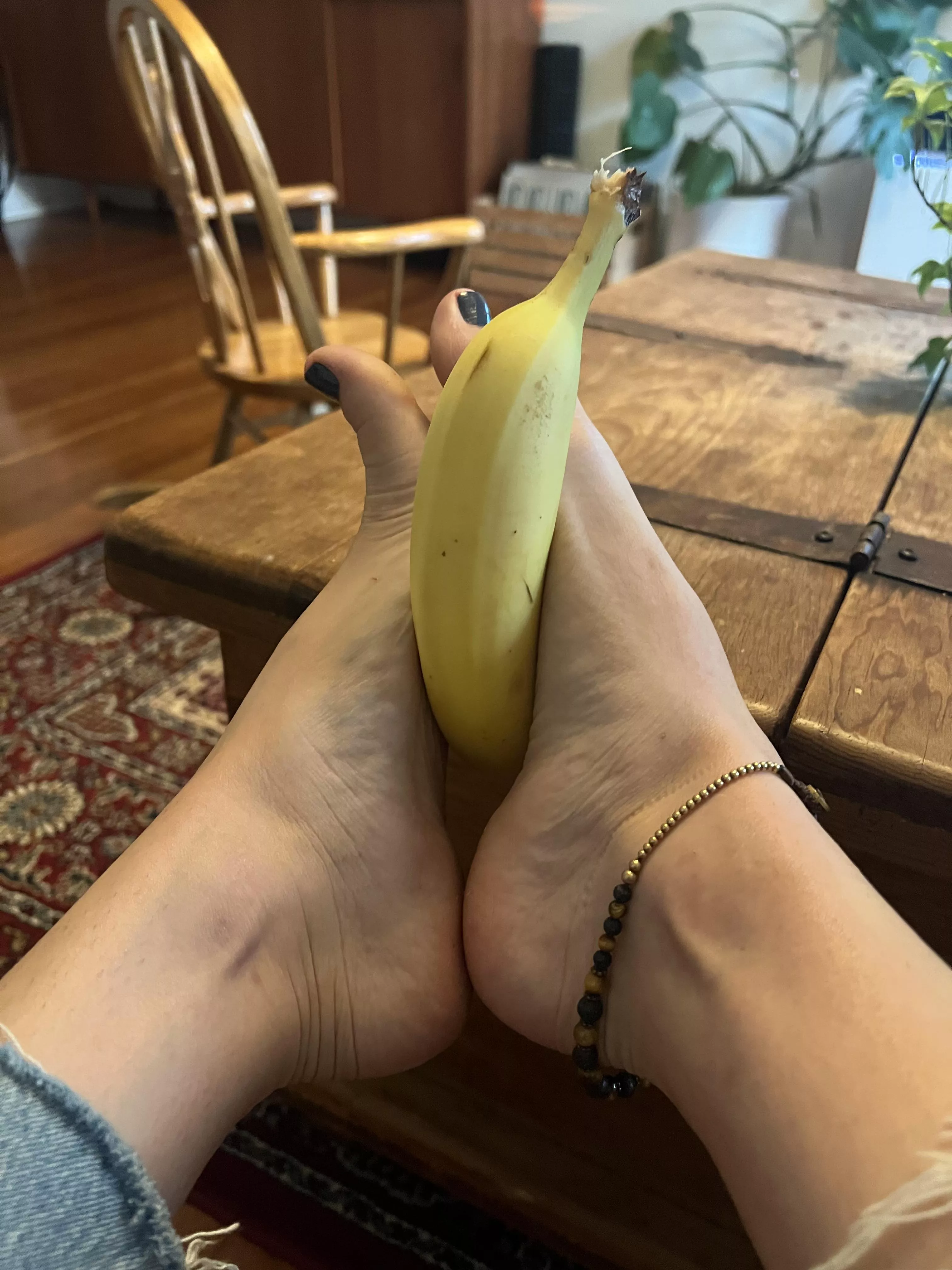 How badly do you wish this was you between my feet